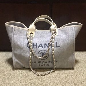Chanel shopping tote